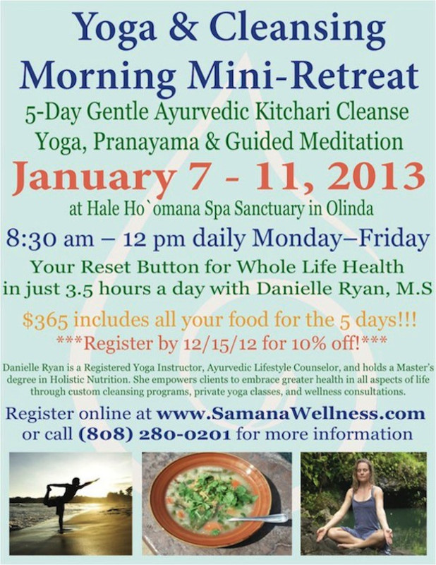 Detox Cleanse Retreat East Coast flyersup samana wellness cleansing mini retreat at Detox Cleanse Retreat East Coast flyersup samana wellness cleansing mini retreat at