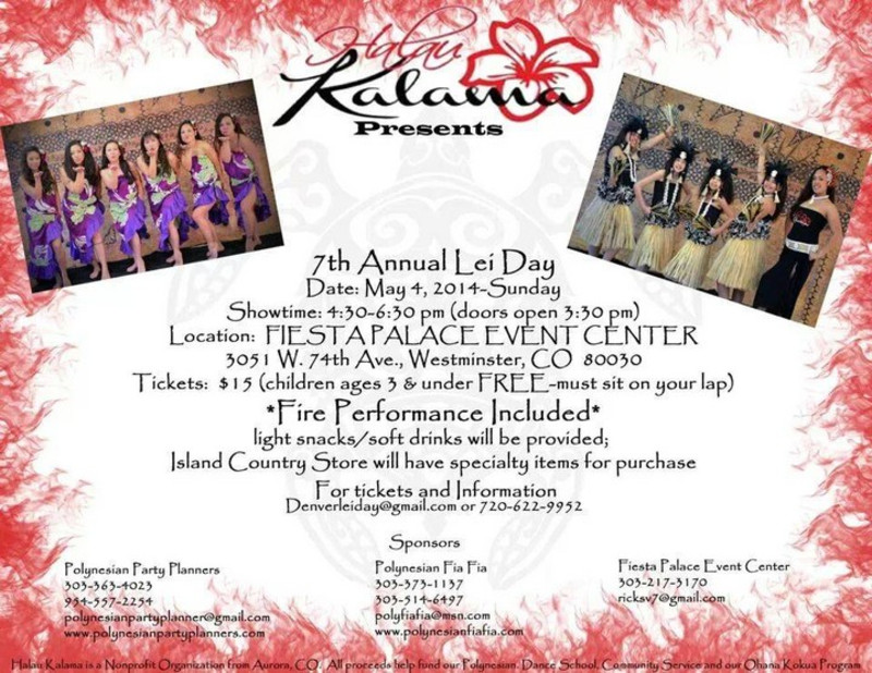 flyersup lei day at fiesta palace event center westminster adams co free place to post flyers in broomfield co